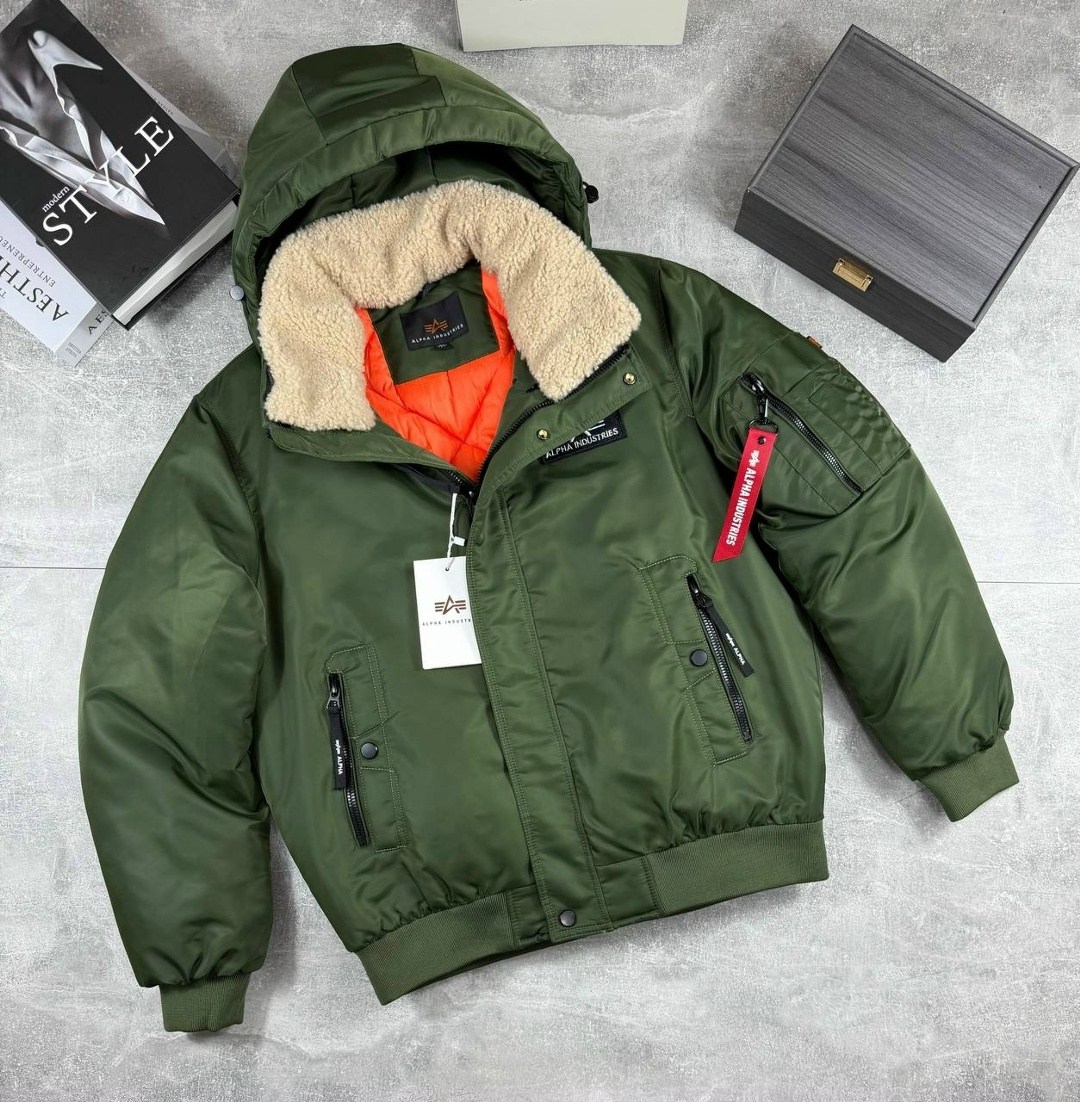 зимние куртки,мужская зимняя куртка,зимняя куртка alpha industries,бомбер alpha industries зимний,куртка alpha industries мужская