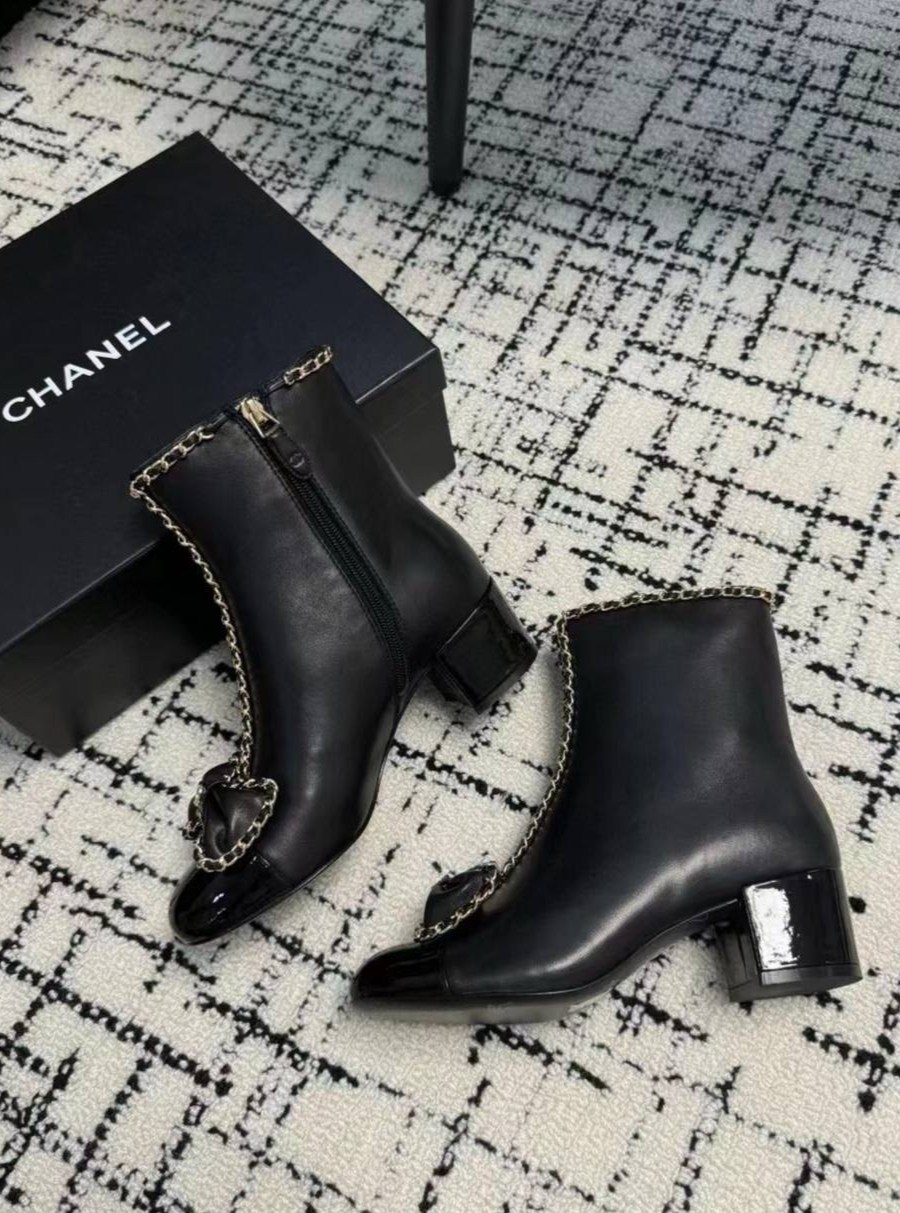ботильоны chanel,ботинки chanel,,женские ботильоны,сапоги chanel