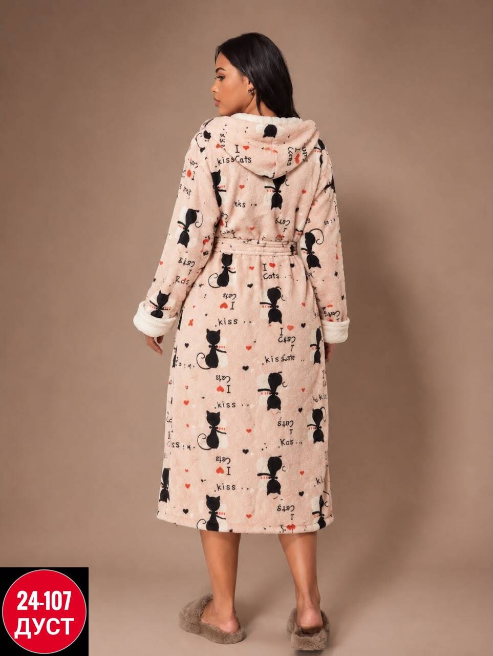 халат махровый с капюшоном и запахом для дома ash-textile,халат женский,халат домашний женские,халат теплый женский,халат домашний теплый