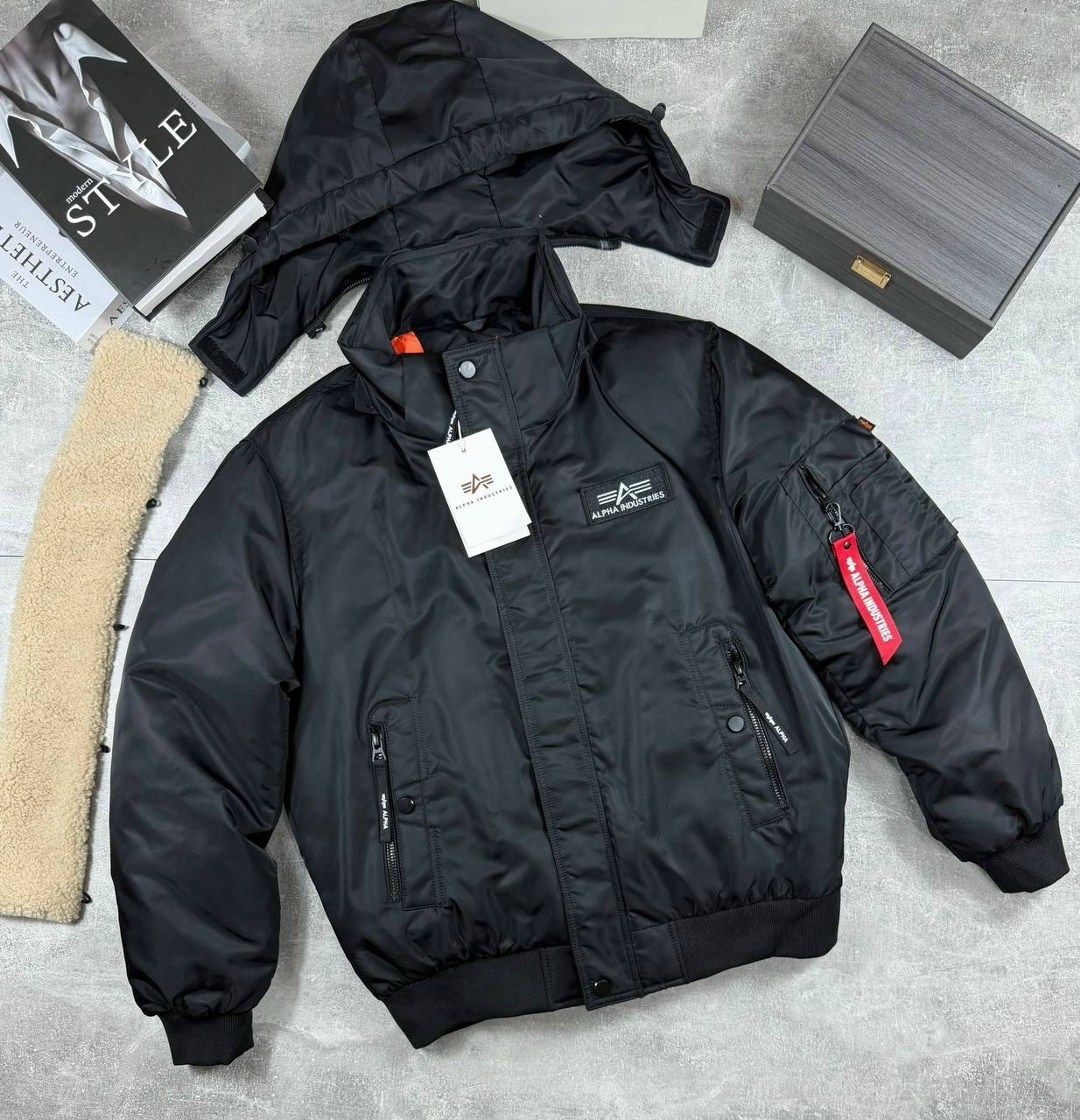 зимние куртки,мужская зимняя куртка,зимняя куртка alpha industries,бомбер alpha industries зимний,куртка alpha industries мужская