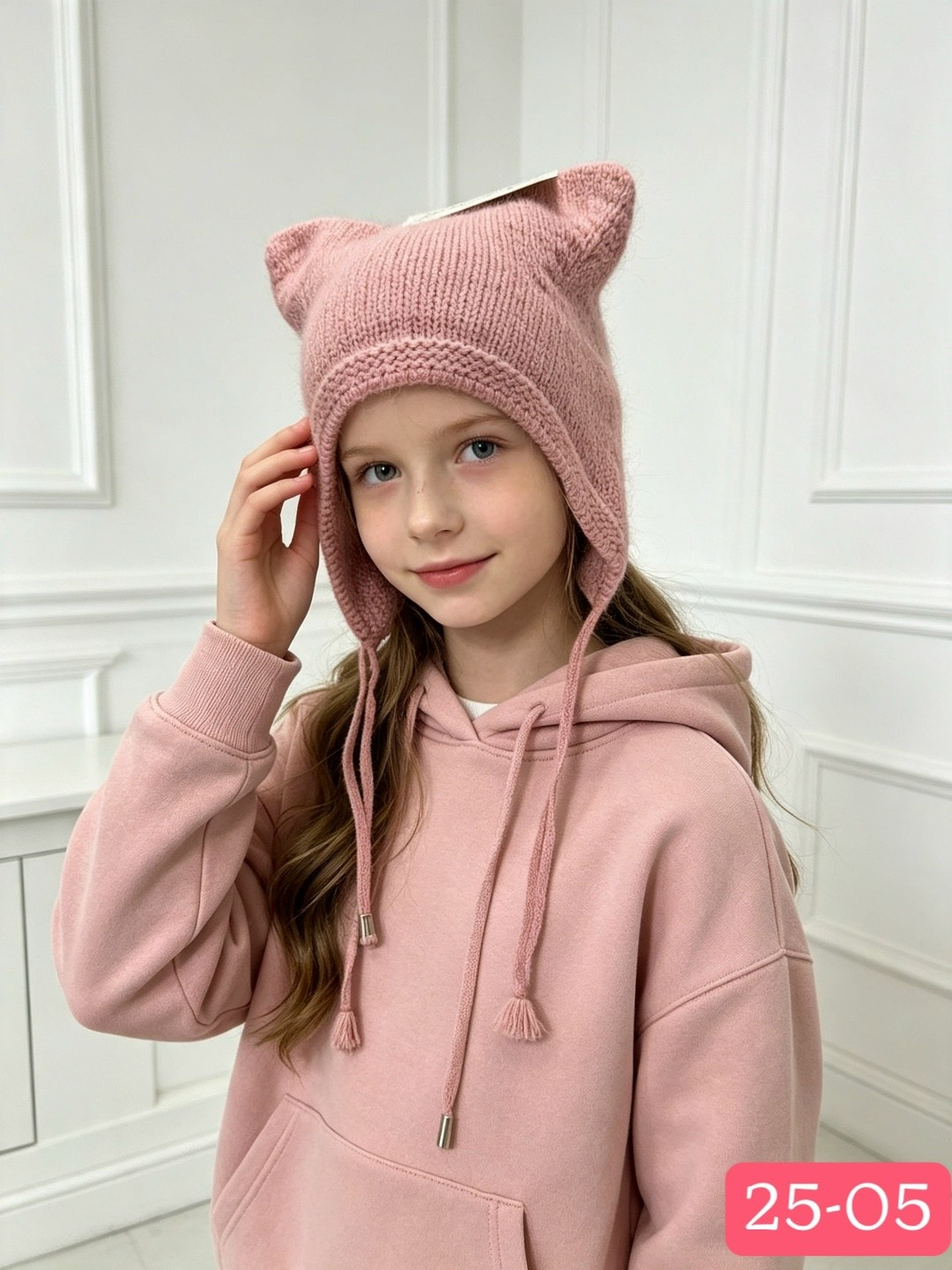 шапка с ушками для девочки,вязаная шапка с ушками для девочки,шапка с ушками,шапка для девочек,вязаная шапка с ушками