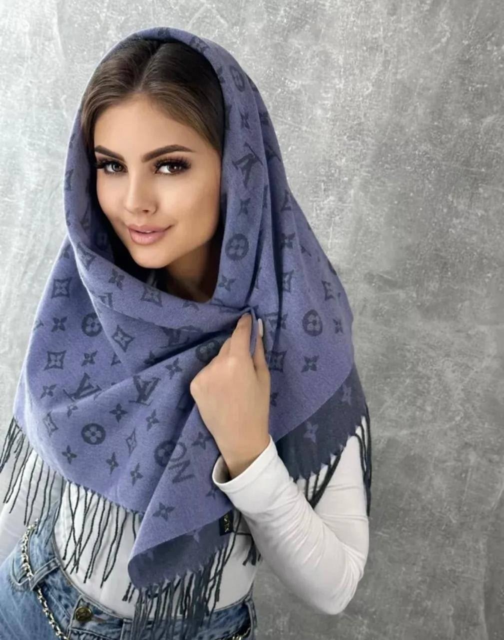 платок кашемир женский,теплый кашемировый платок,платки кашемир,брендовый платок,платок кашемировый на голову теплый