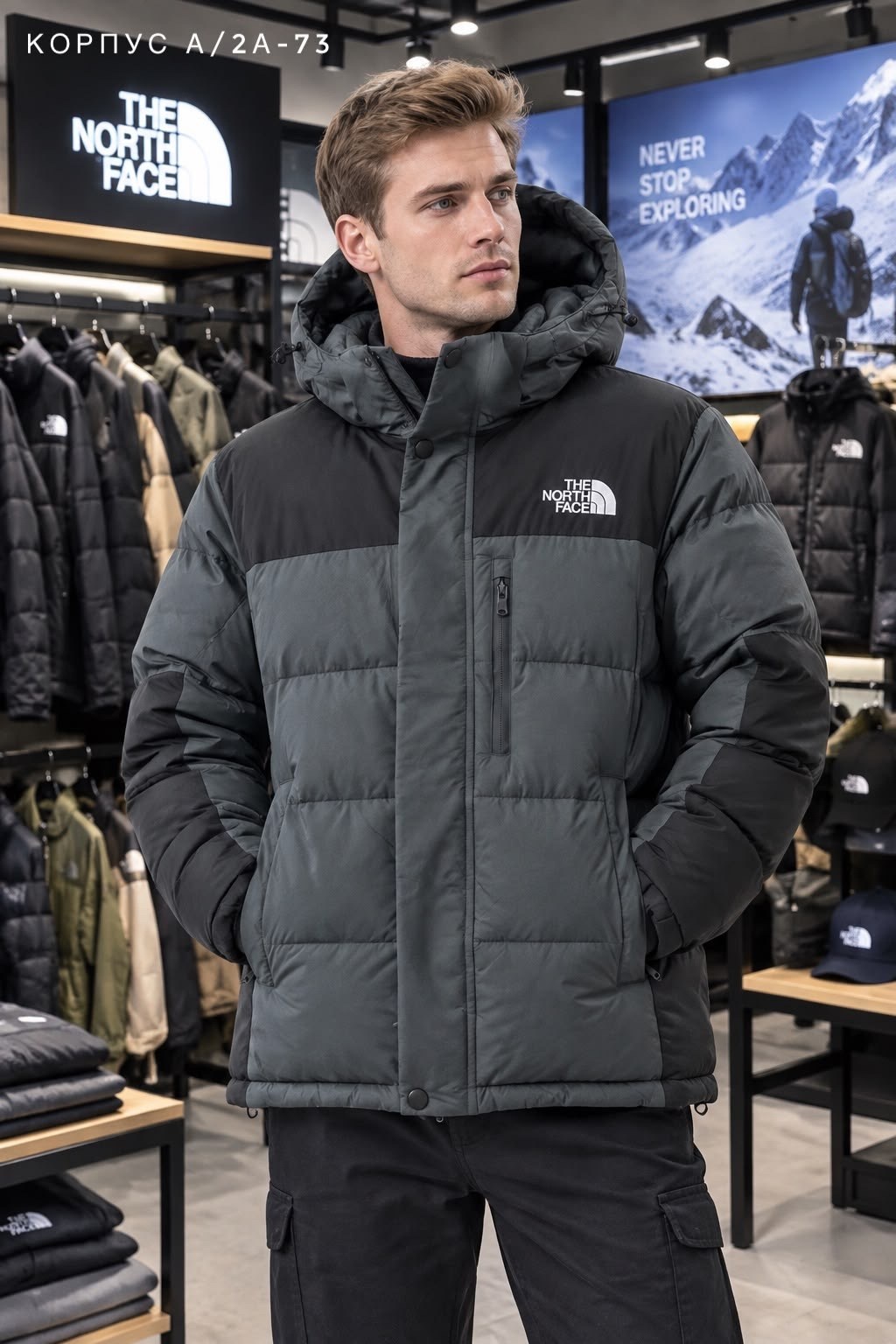 пуховик limbara коричневого цвета the north face,пуховик the north face,куртка the north face,пуховик m diablo the north face коричневый,мужской пуховик lhotse hooded jacket the north face