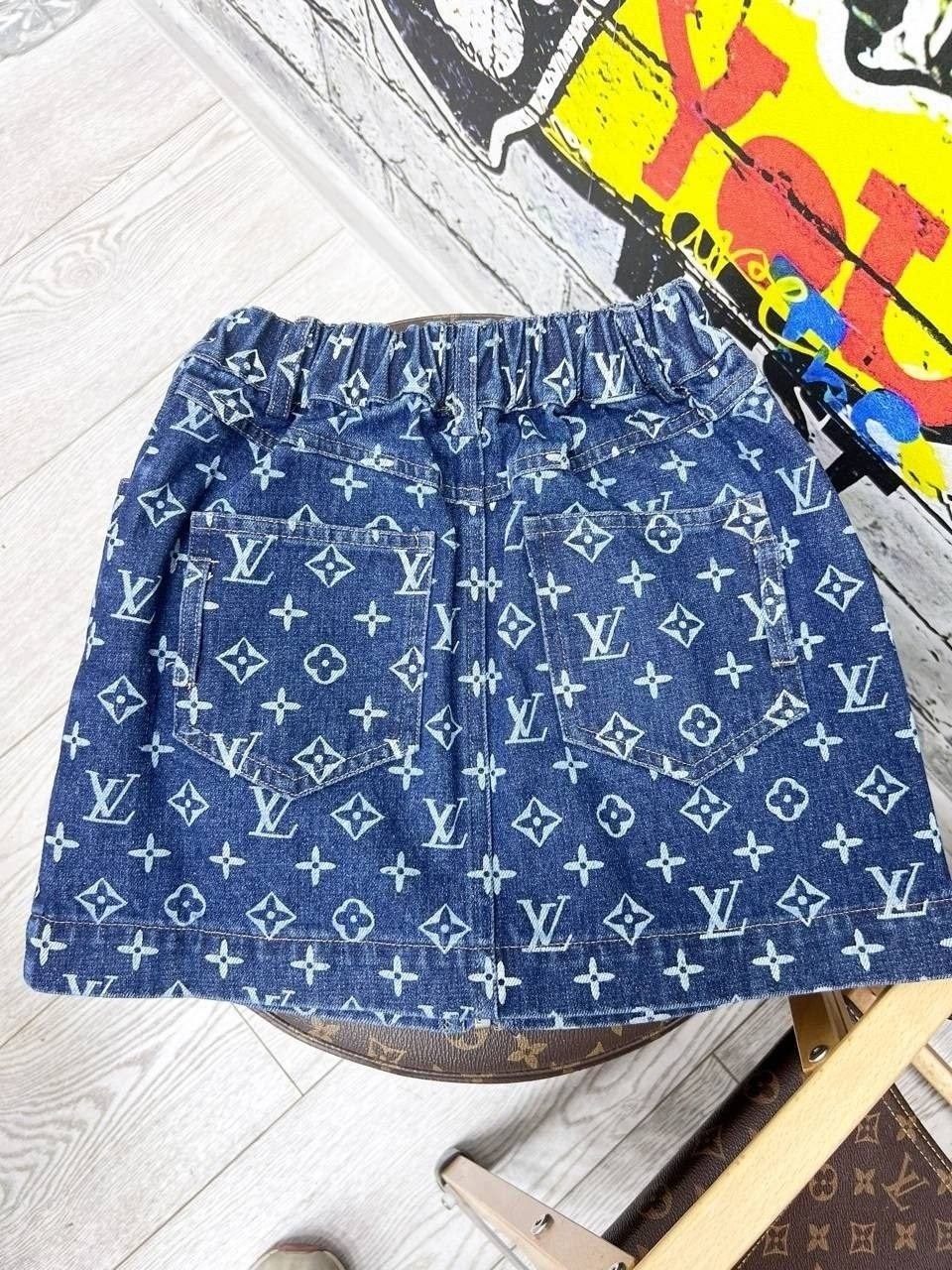 юбки луи виттон,юбка louis vuitton,джинсовая юбка,louis vuitton monogram,луи виттон шорты женские