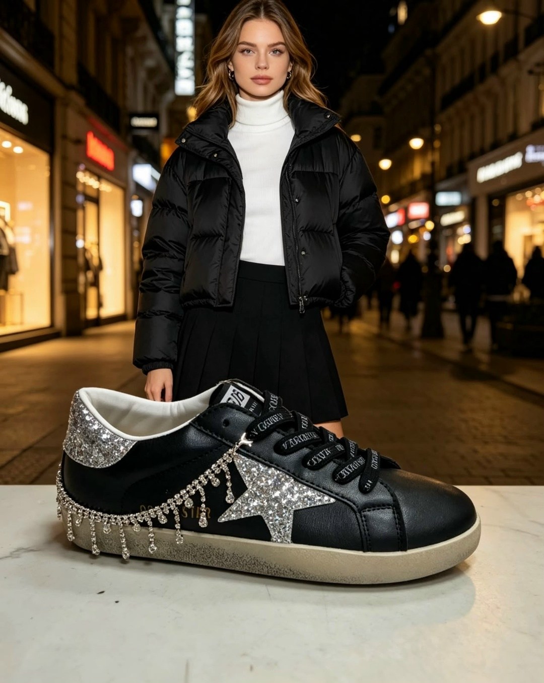 golden goose sneakers,golden goose superstar strass embellished smudged leather sneakers,golden goose super star,golden goose shoes,кроссовки golden goose
