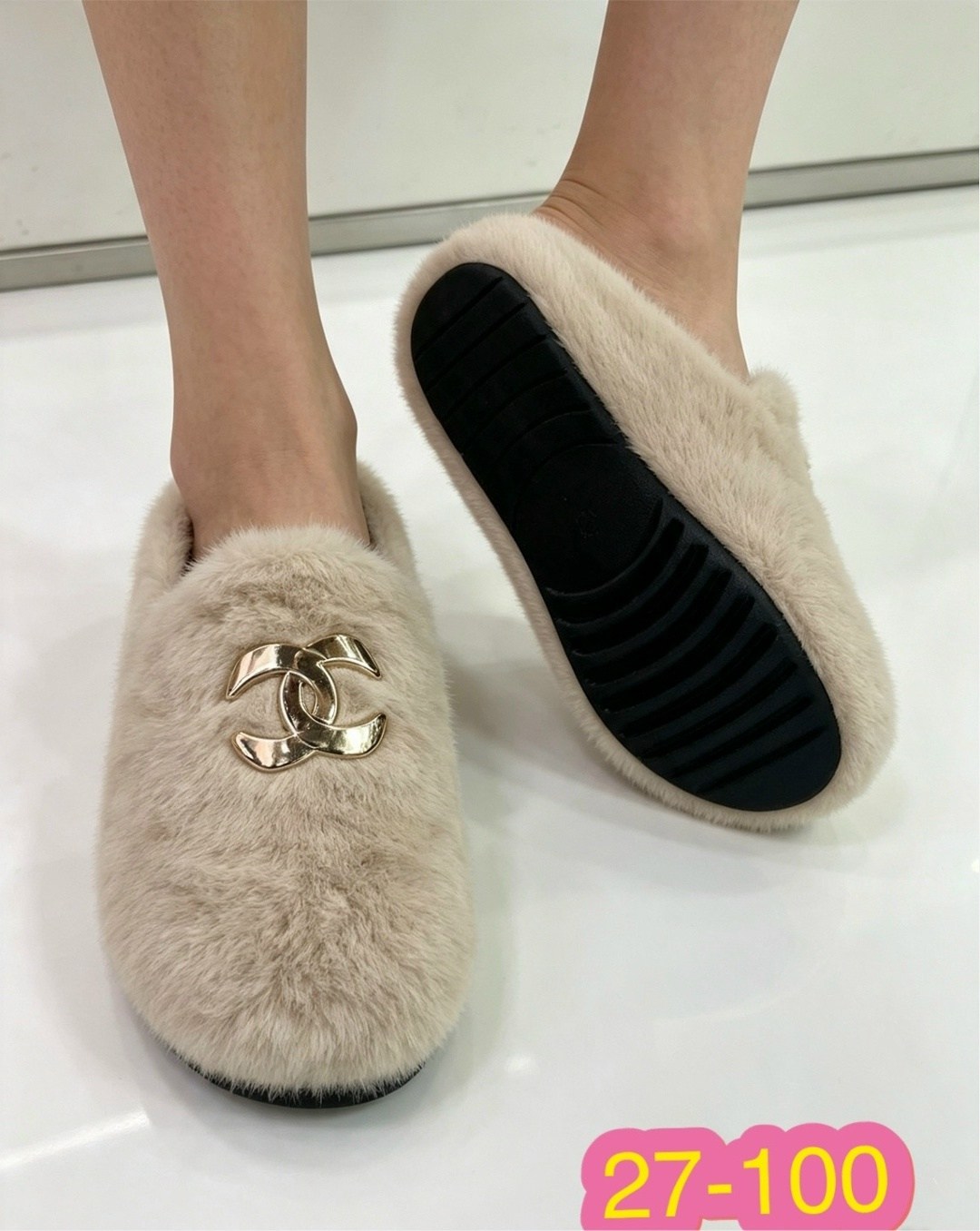 тапочки женские,женские домашние тапочки,,женские тапки,тапочки chanel