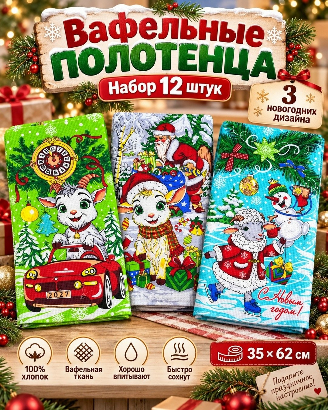 полотенца кухонные набор,полотенца кухонные вафельные,полотенца кухонные новогодние,кухонные полотенца,полотенца для кухни
