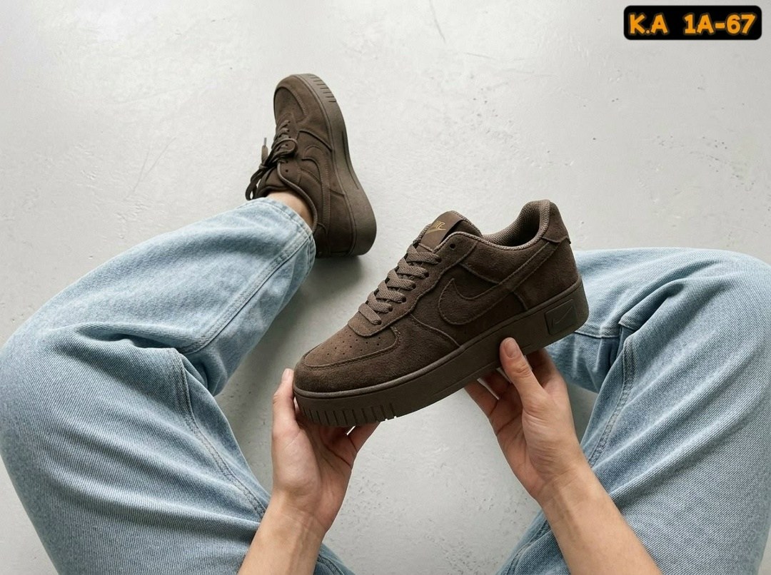,nike air force 1 07,кроссовки air force 1,коричневые кроссовки,nike air force 1 low