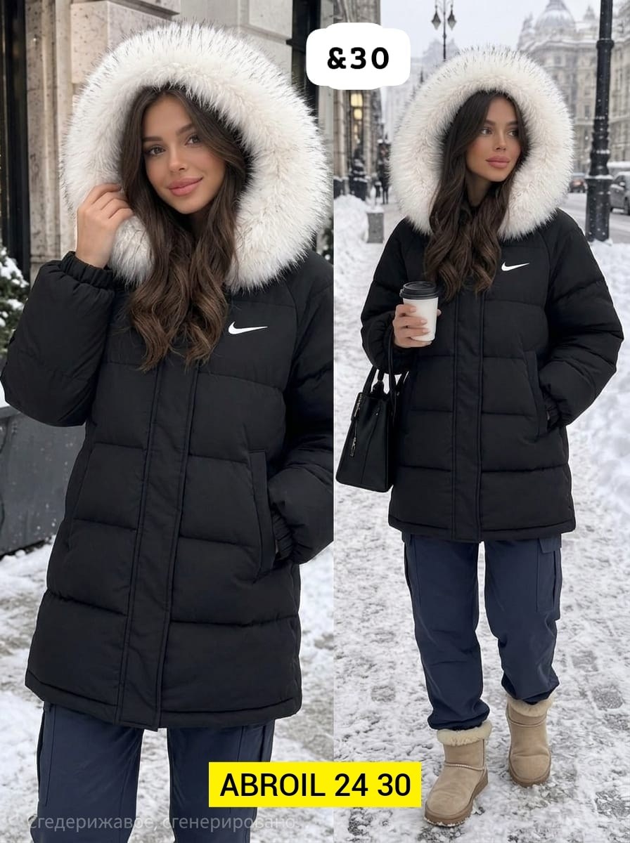 зимние куртки nike,куртка зимняя,куртка зимняя длинная с капюшоном nike,куртка зимняя женская,пуховик nike