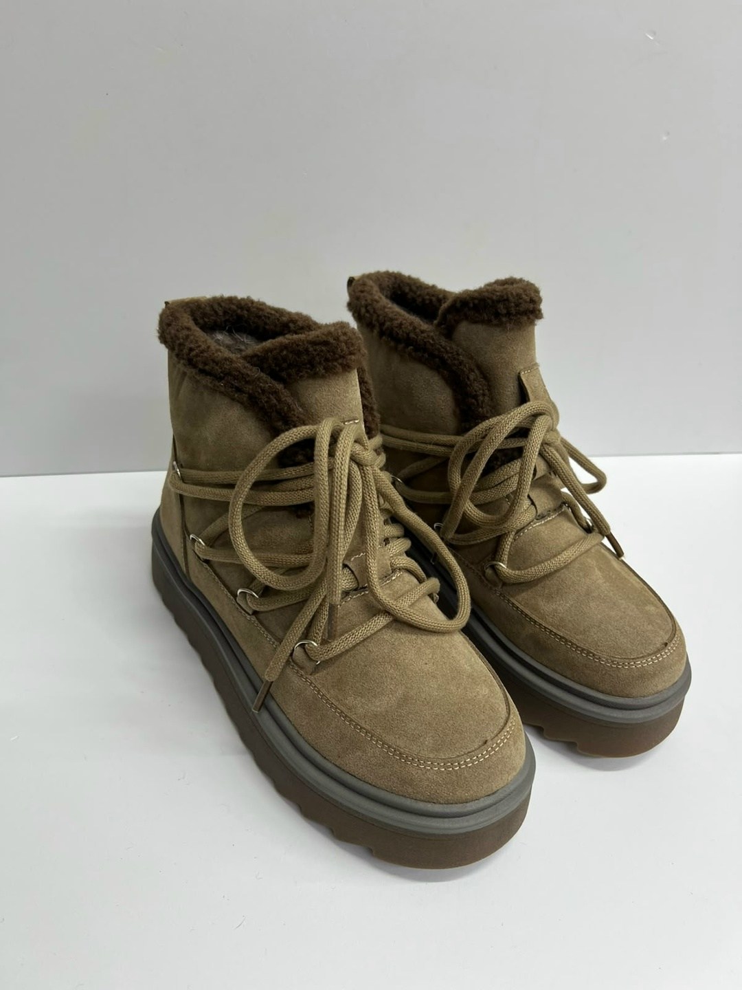 угги зимние замшевые shugo collection 273300622,,угги зимние замшевые shugo collection,женские угги,угги зимние на платформе