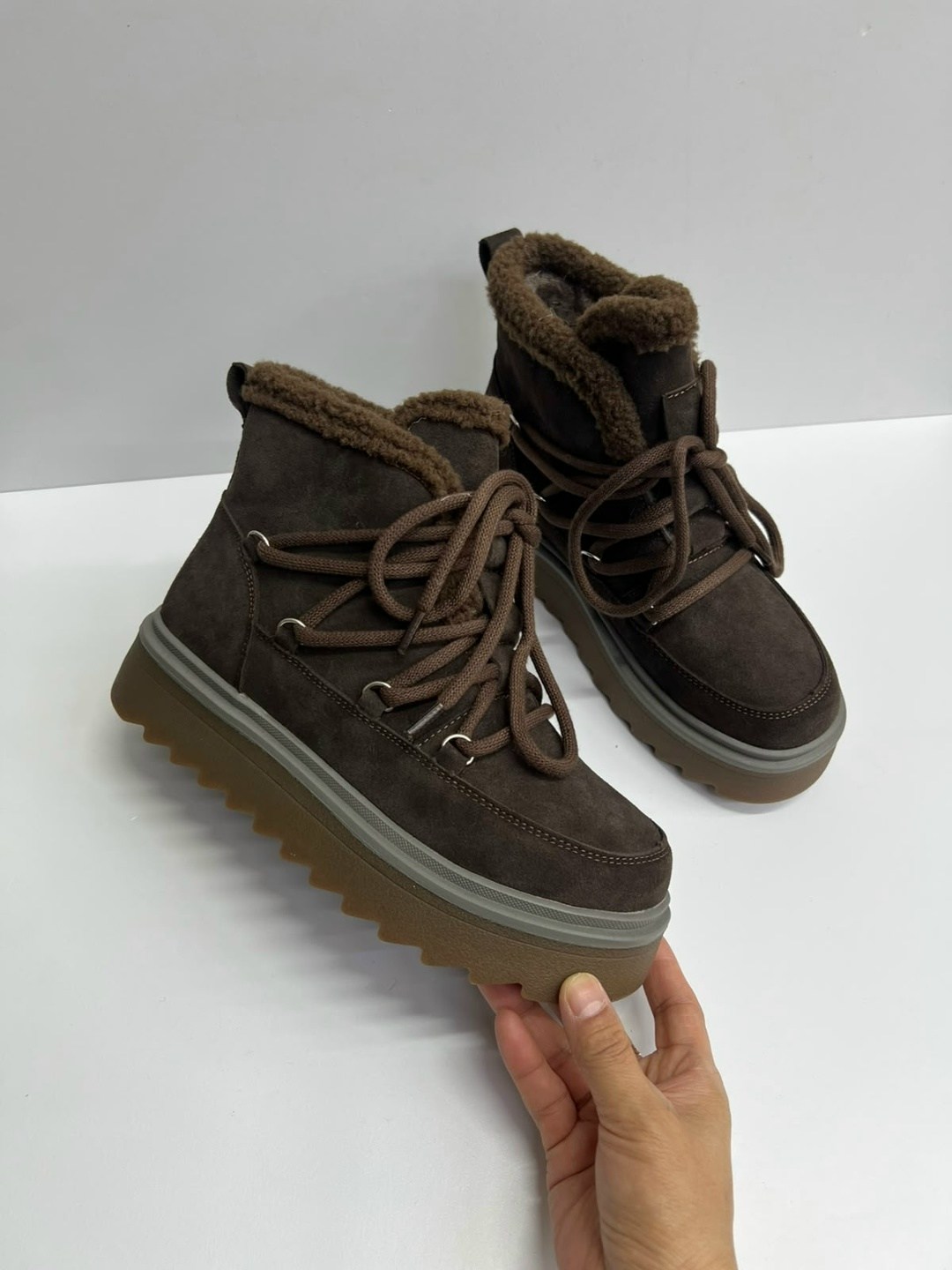 угги зимние замшевые shugo collection 273300622,,угги зимние замшевые shugo collection,женские угги,угги зимние на платформе