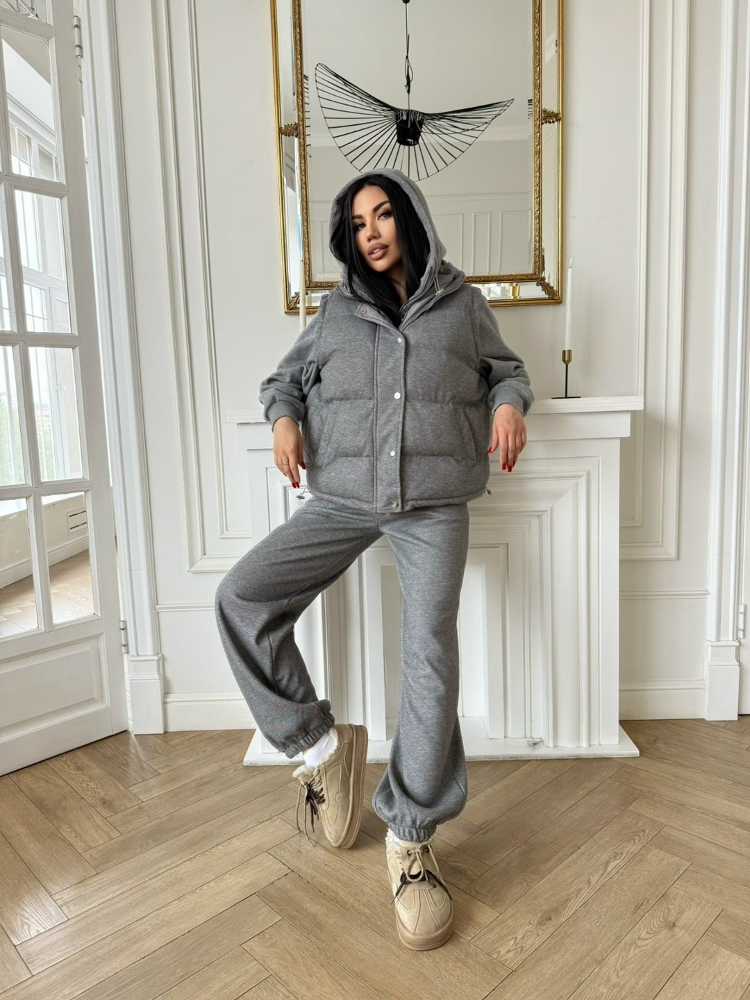 костюм тройка,костюм тройка с курткой,костюм тройка женский,miu miu женский серый костюм тройка premium,серый костюм тройка женский