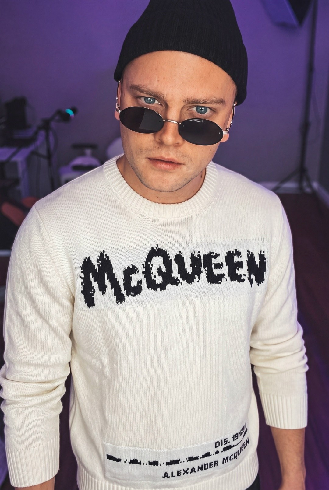 alexander mcqueen,джемпер,свитер alexander mcqueen,свитер,джемпер с логотипом