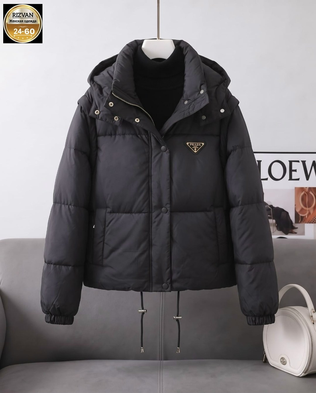 пуховик prada,куртка prada,пуховик женский prada,пуховик женский,пуховик