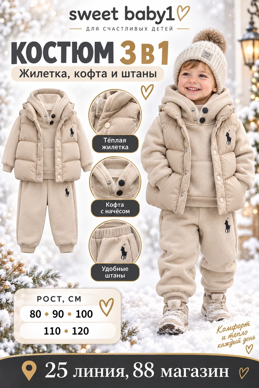 детский костюм тройка,костюм теплый,детские костюмы,костюм для малыша,утепленный костюм