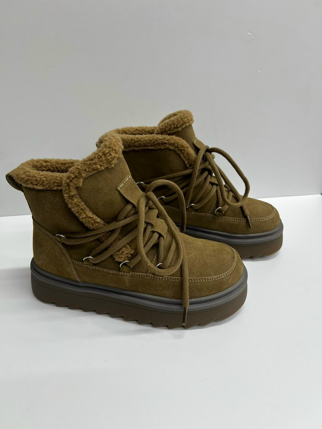 угги зимние замшевые shugo collection 273300622,,угги зимние замшевые shugo collection,женские угги,угги зимние на платформе