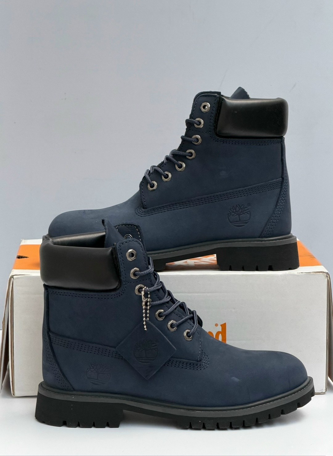 ботинки мужские timberland,,timberland premium 6 inch,тимберленд  синие,ботинки timberland