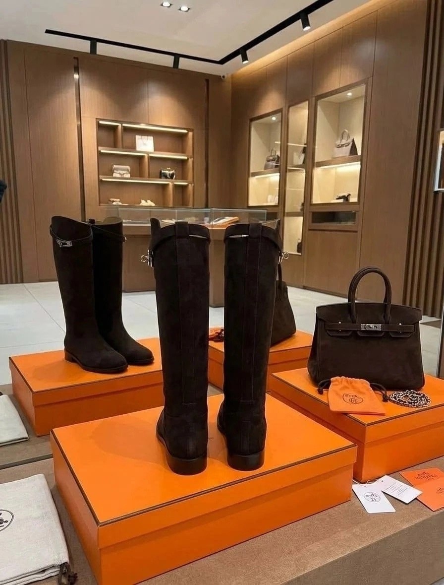 сапоги hermes,женские сапоги,сапоги,сапоги эрмес женские,замшевые сапоги