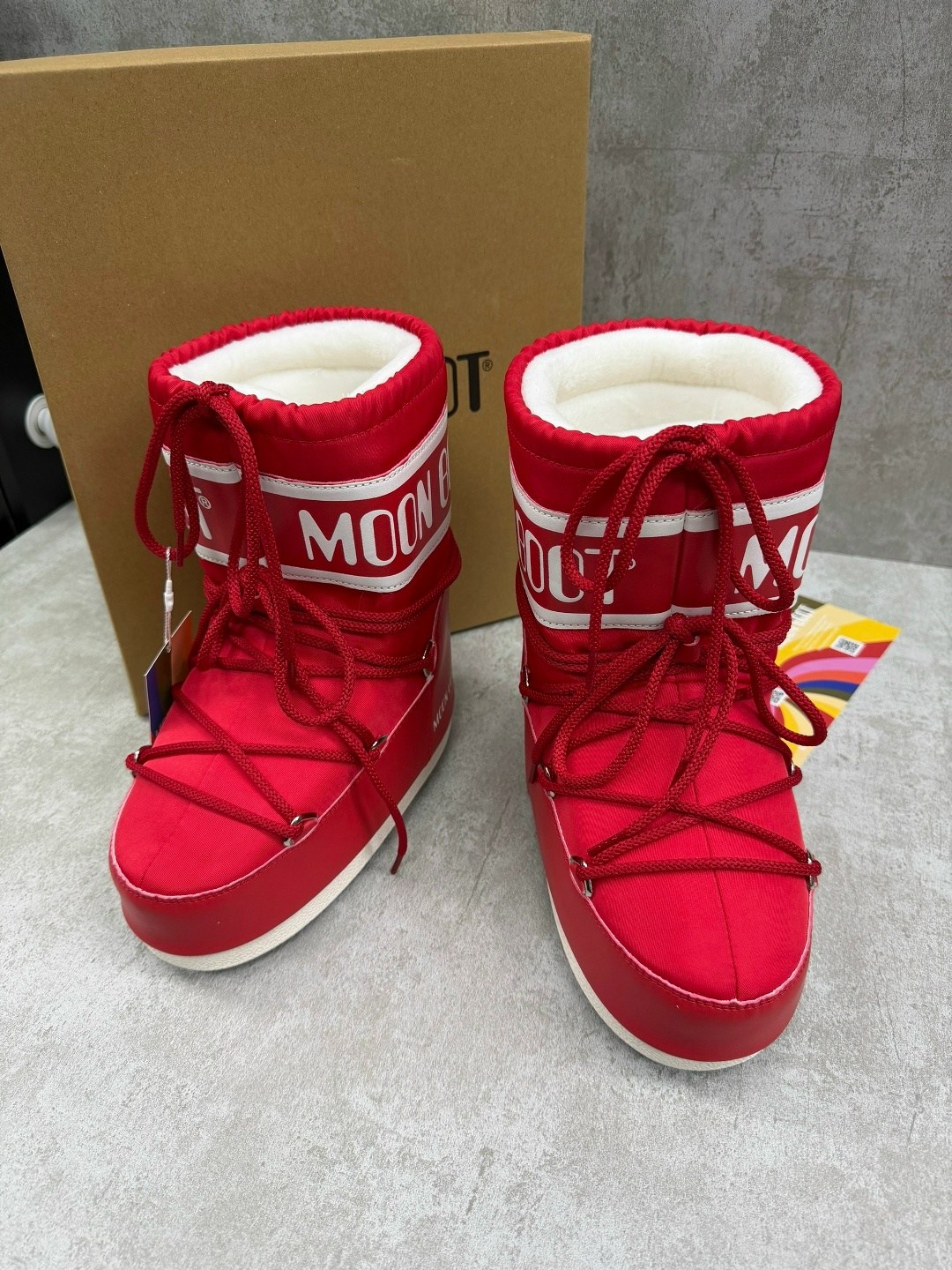 зимние ботинки moon boot,зимние сапоги moon boot,детские зимние ботинки icon nylon moon boot коричневый, луноходы женские moon boot,луноходы moon boot