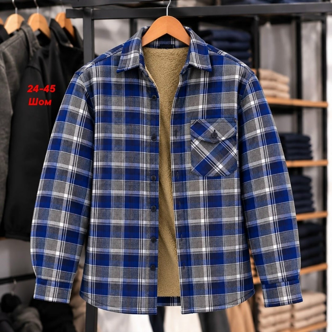 рубашка в клетку теплая h&h fashion,рубашка теплая на флисе,теплая рубашка,рубашка в клетку теплая h&h fashion 505593248,мужская клетчатая рубашка