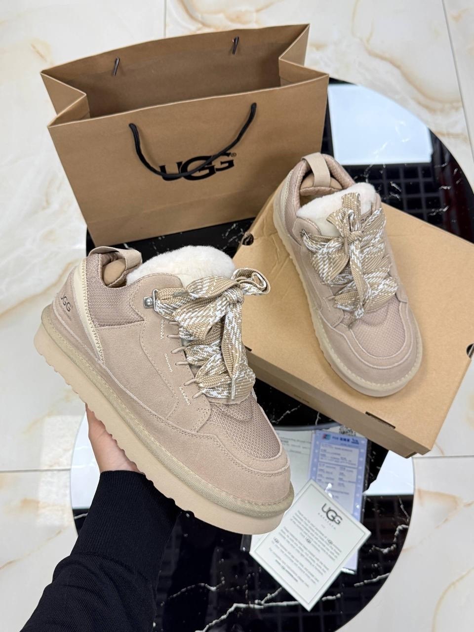 ,кроссовки ugg,кроссовки зимние ugg lowmel sneaker "black",кроссовки женские зимние,кроссовки угги зимние