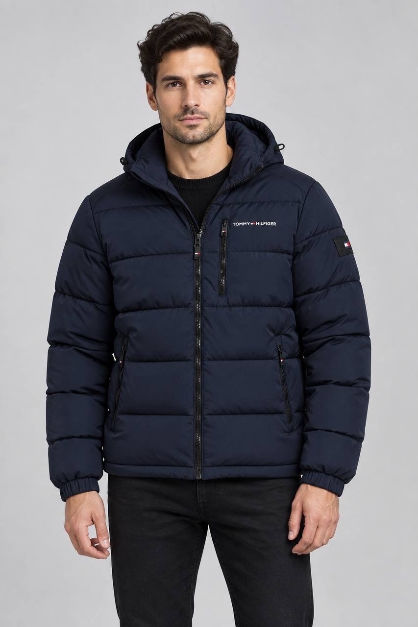 куртка утепленная tommy hilfiger,куртка hilfiger мужская 4500355,зимняя куртка tommy hilfiger,пуховик томми хилфигер мужской,tommy hilfiger куртка мужская