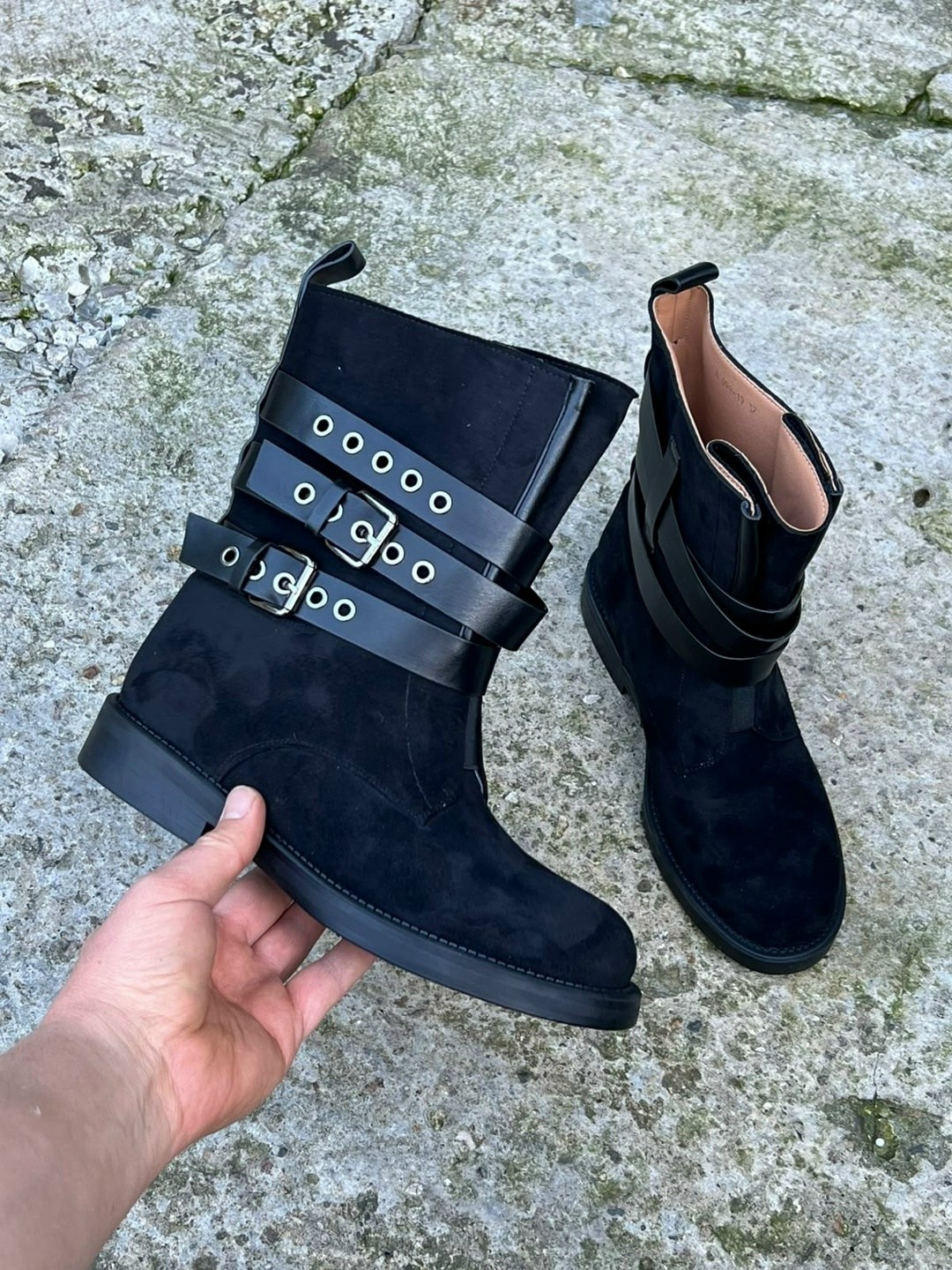 ботинки hermes,женские ботинки,, женская,ботинки эко кожа