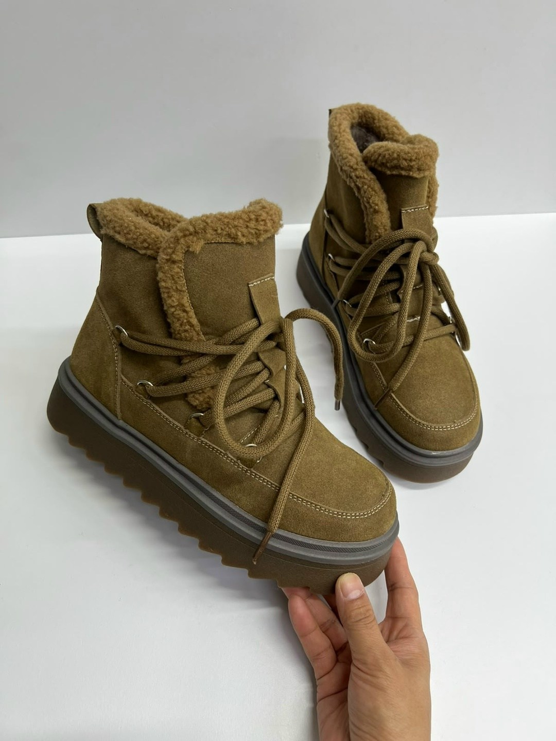 угги зимние замшевые shugo collection 273300622,,угги зимние замшевые shugo collection,женские угги,угги зимние на платформе
