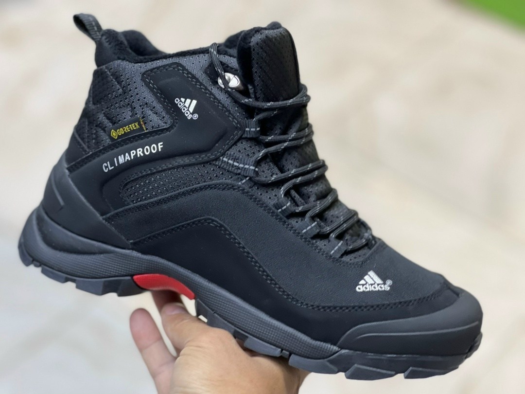 кроссовки adidas зимние,кроссовки adidas climaproof,adidas climaproof кроссовки мужские зимние,зимние кроссовки adidas climaproof,ботинки мужские зимние adidas terrex gore tex climaproof 818-5 черные