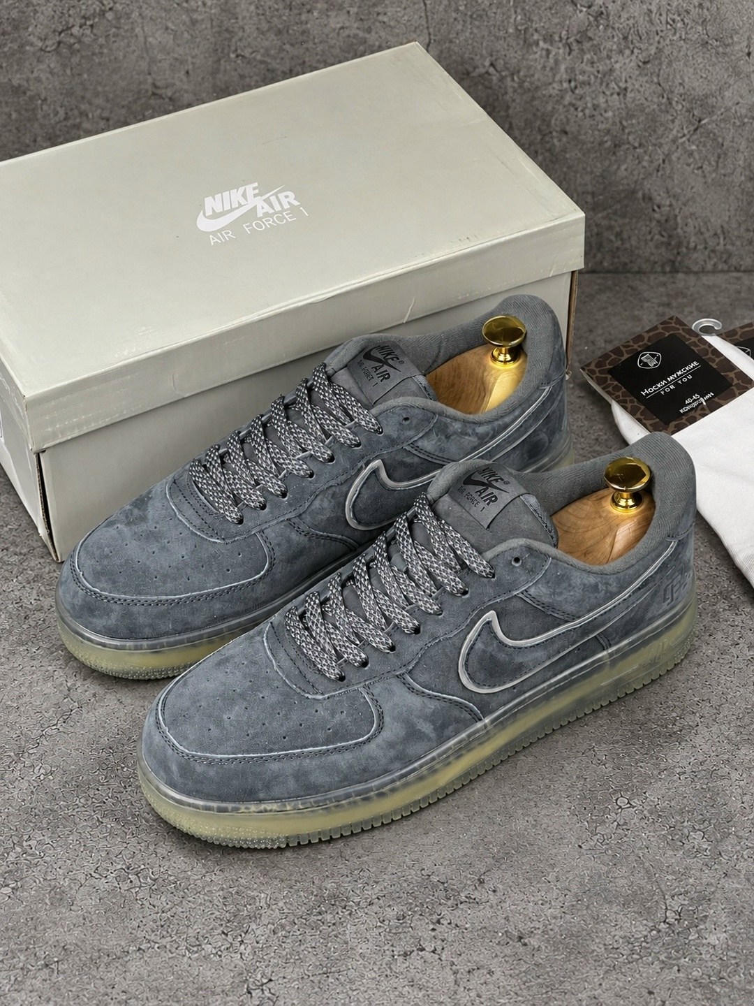 кросcовки nike air force 1,nike air force 1 low grey suede,nike air force 1 low,nike air force 1 '07,мужские кроссовки nike air force 1