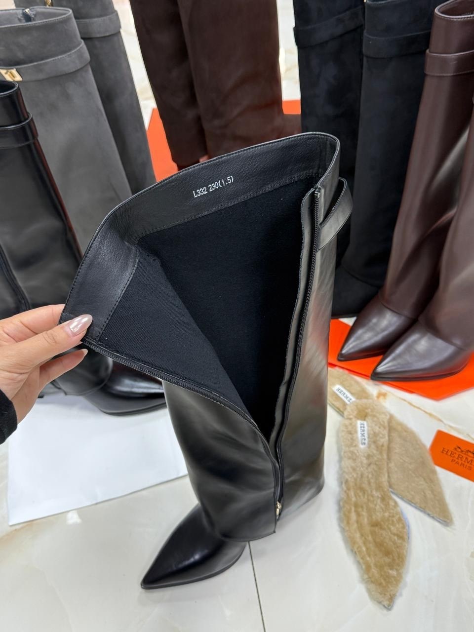 сапоги hermes,,женские сапоги hermes,сапоги,сапоги замшевые hermes jumping