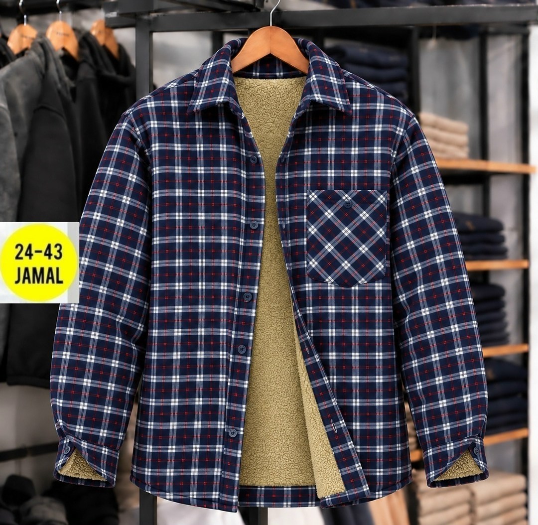 рубашка в клетку теплая h&h fashion,теплая рубашка,мужские рубашки,рубашка теплая на флисе,рубашка на флисе