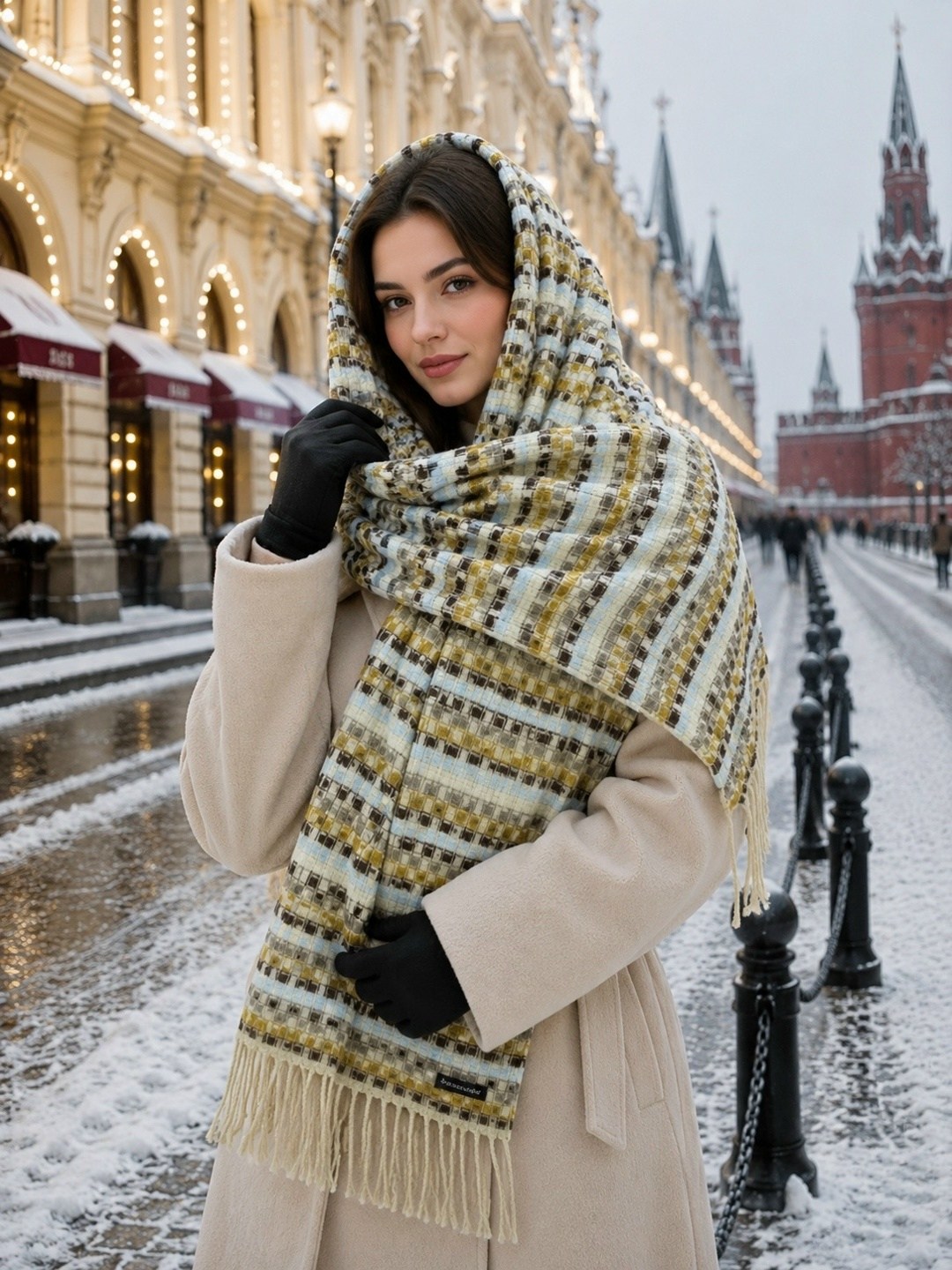 шарф объемный теплый палантин mimigirl,кашемировый шарф женский зимний,шарф женский зимний,шарф зимний,шарф зимний теплый