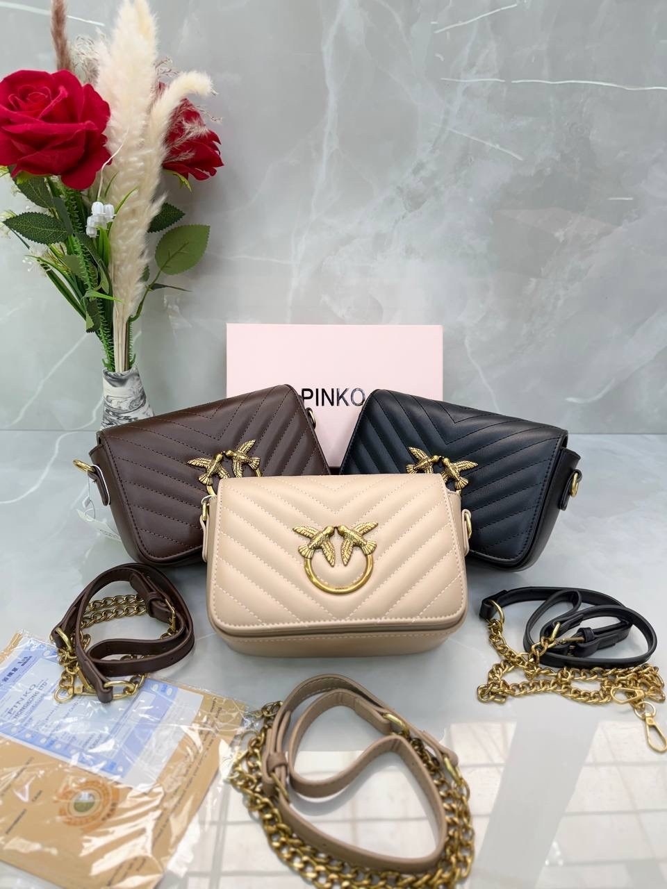 сумка pinko,женская сумка pinko,pinko сумка на плечо,сумка,pinko сумка через плечо