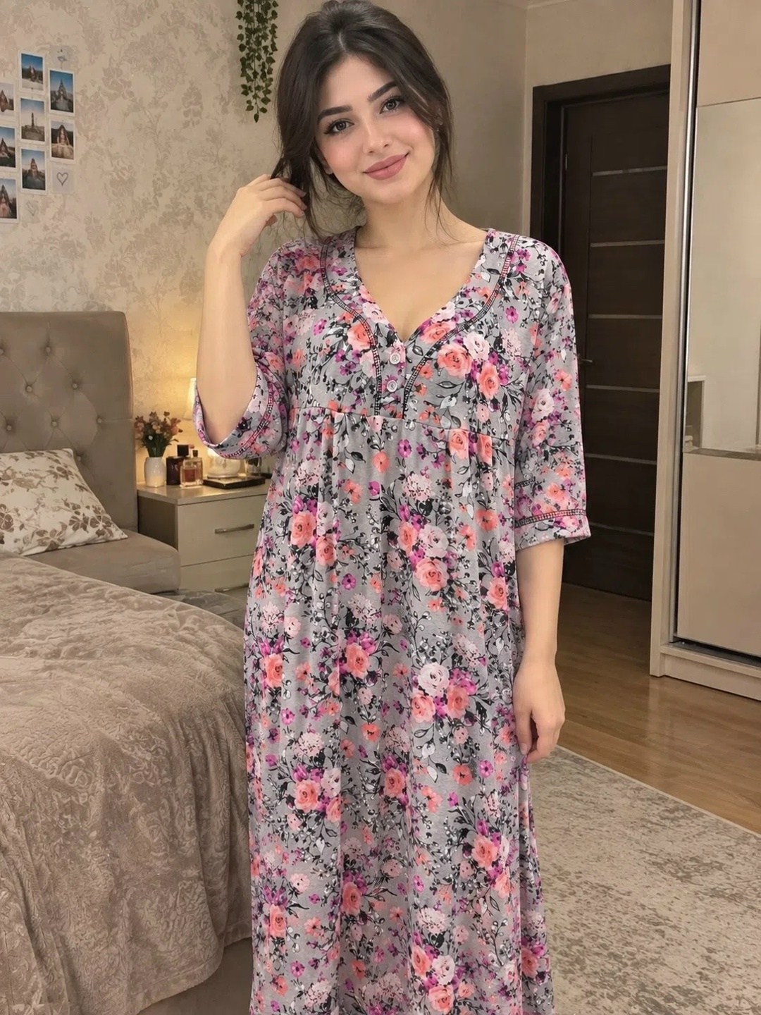 ночная сорочка,женская ночная сорочка,ночная сорочка женская хлопок,сорочка женская,сорочка ночная женская больших размеров
