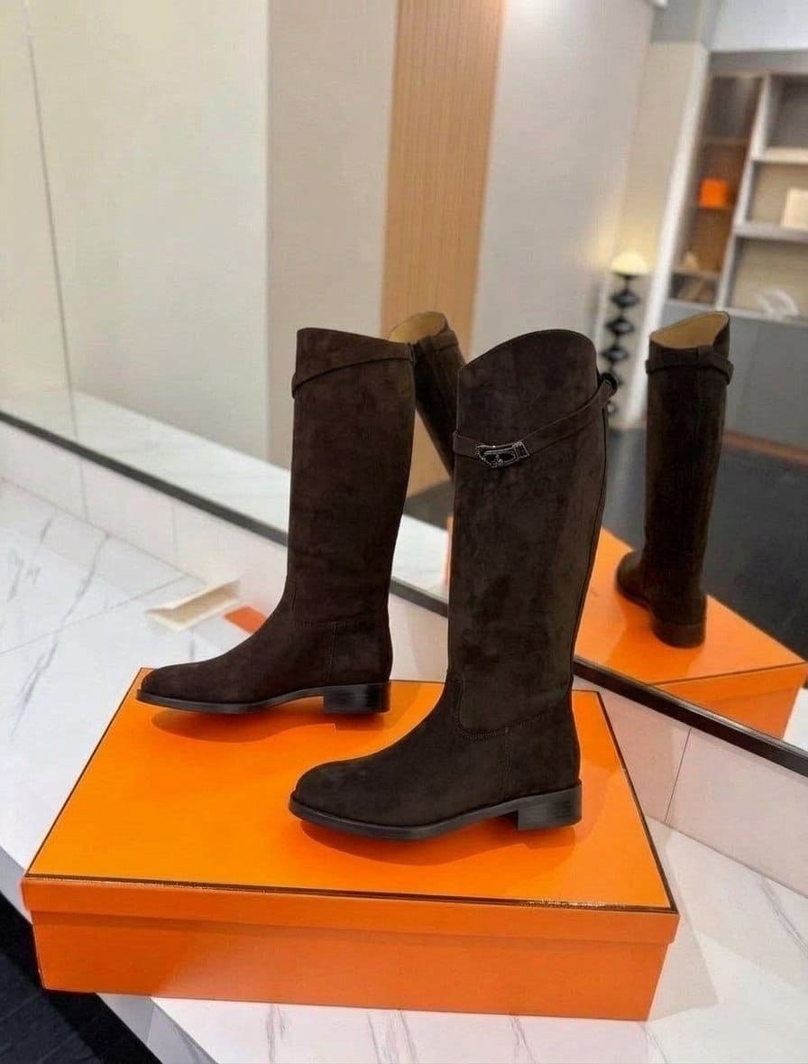 сапоги hermes,женские сапоги,сапоги эрмес женские,замшевые сапоги,сапоги