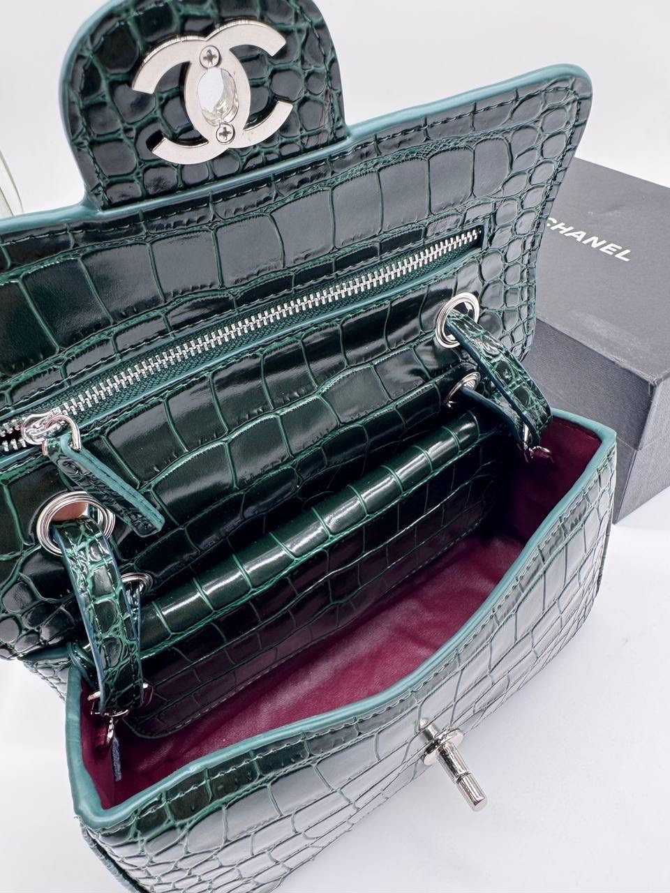 сумка шанель крокодил,шанель сумка,chanel classic flap bag,сумка женская chanel,сумка шанель модная
