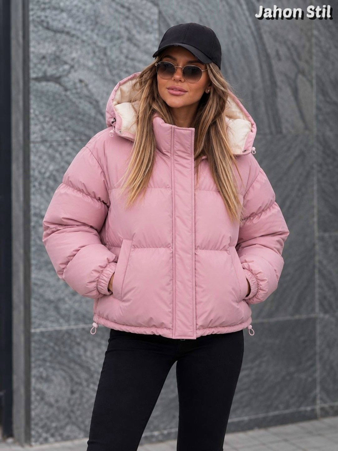 куртка женская,куртка короткая оверсайз с капюшоном swoya wear,куртка женская бежевая,оверсайз куртки,куртка zara puffer crop бежевая