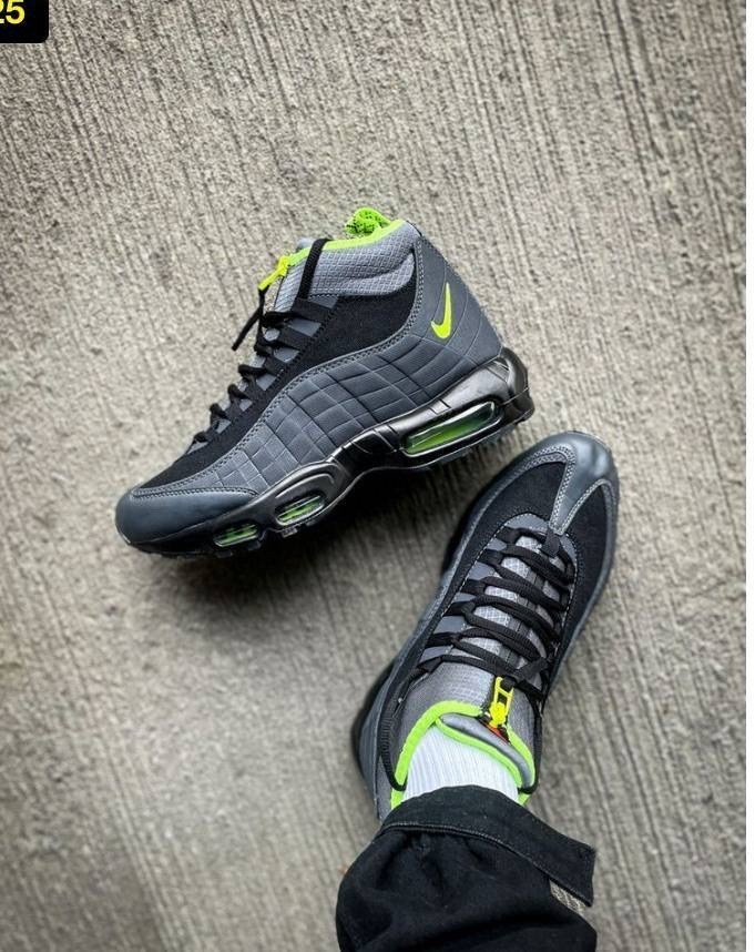 nike air max 95 sneakerboot,зимние кроссовки nike air max 95 sneakerboot,nike air max 95 black sneakerboot,кроссовки nike air max 95,кроссовки nike air max 95 sneakerboot
