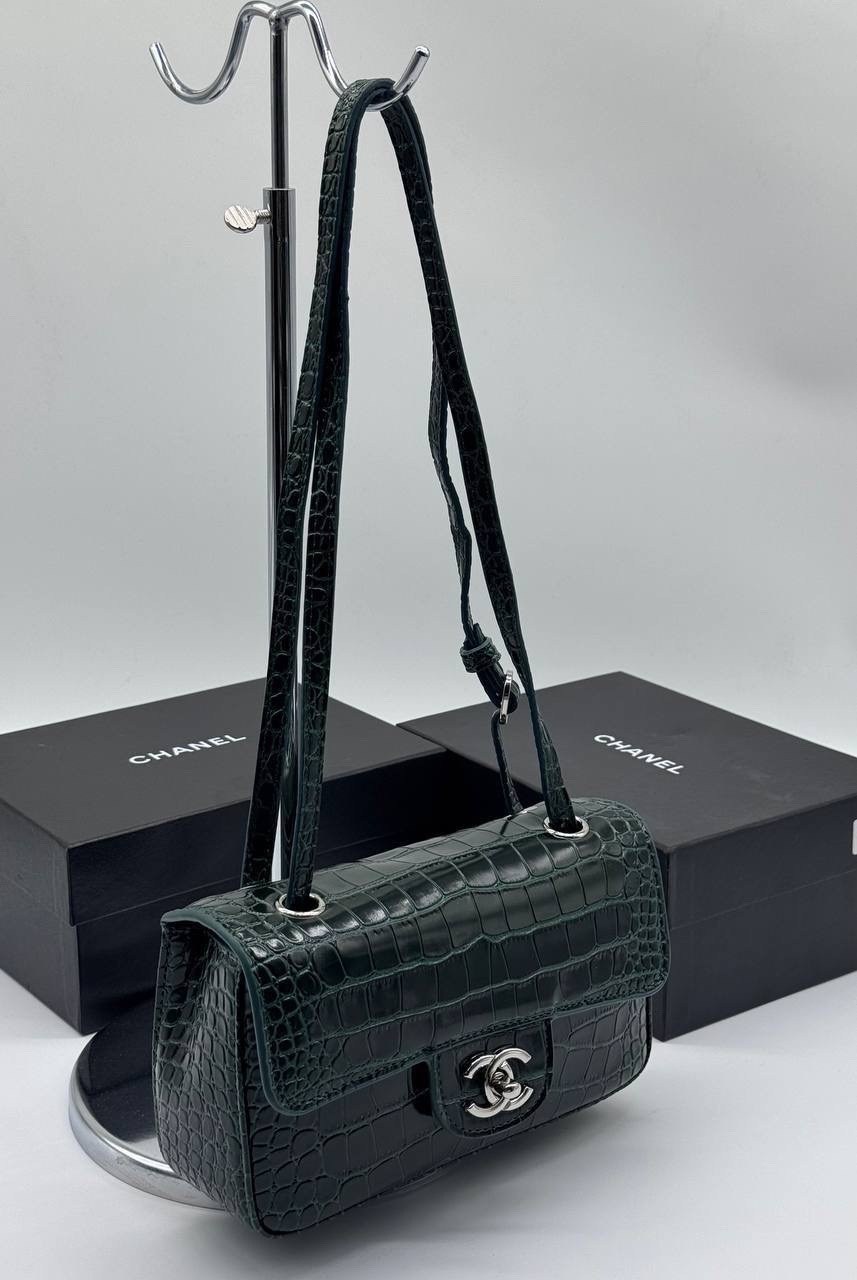 сумка шанель крокодил,шанель сумка,chanel classic flap bag,сумка женская chanel,сумка шанель модная
