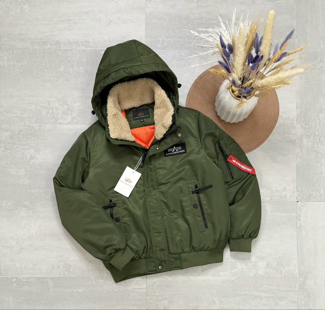 зимняя куртка,мужская зимняя куртка,зимняя куртка alpha industries,бомбер alpha industries зимний,куртка мужская бомбер