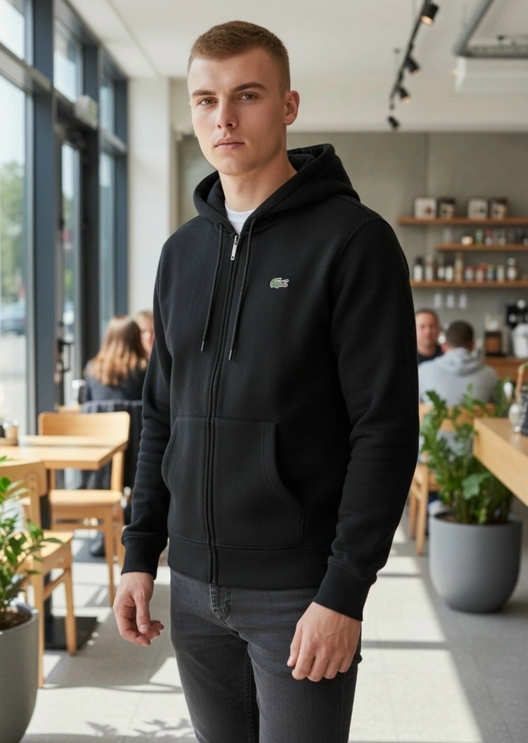 мужские толстовки lacoste,толстовка lacoste,толстовка мужская lacoste sh1551-9ya,hoodie lacoste zip sh5065,флисовая толстовка