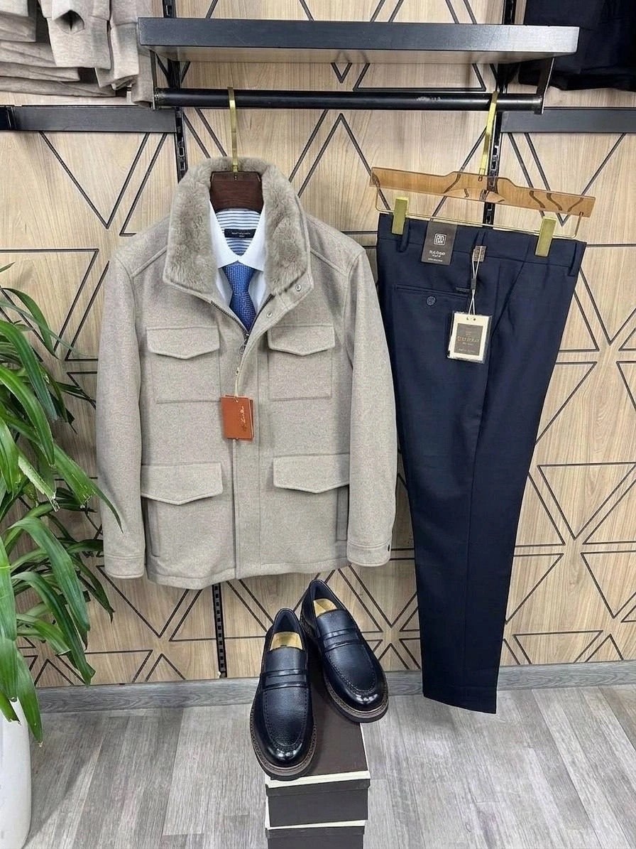 кашемировая куртка loro piana,мужская куртка loro piana,куртка loro piana,пальто для мужчин,модное пальто