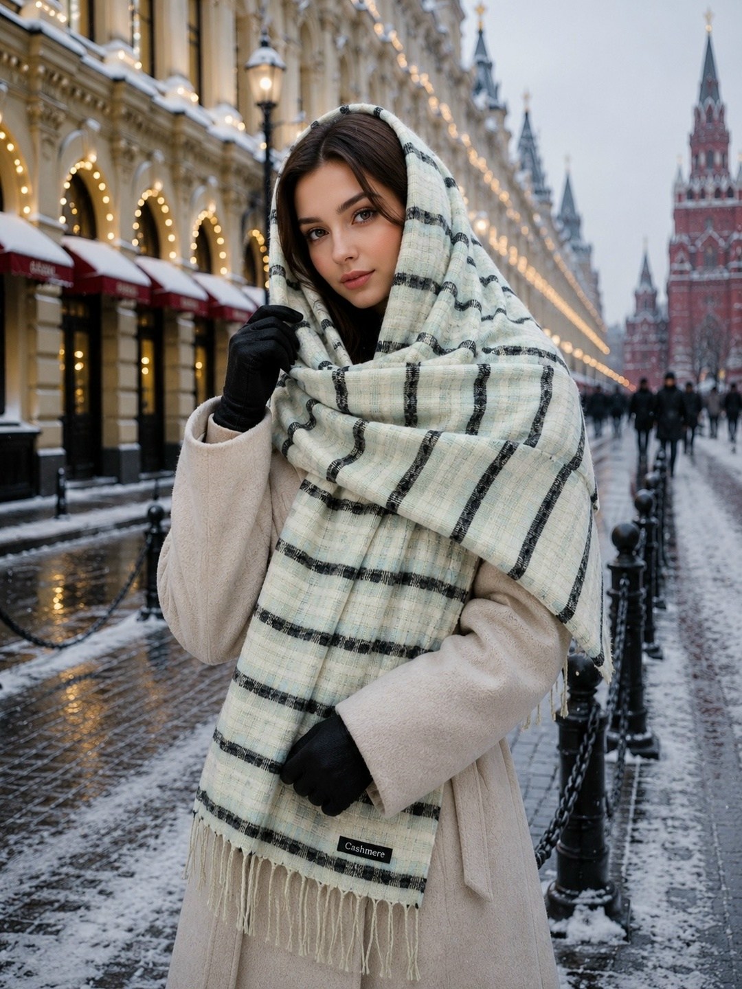 шарф объемный теплый палантин mimigirl,кашемировый шарф женский зимний,шарф женский зимний,шарф зимний,шарф зимний теплый