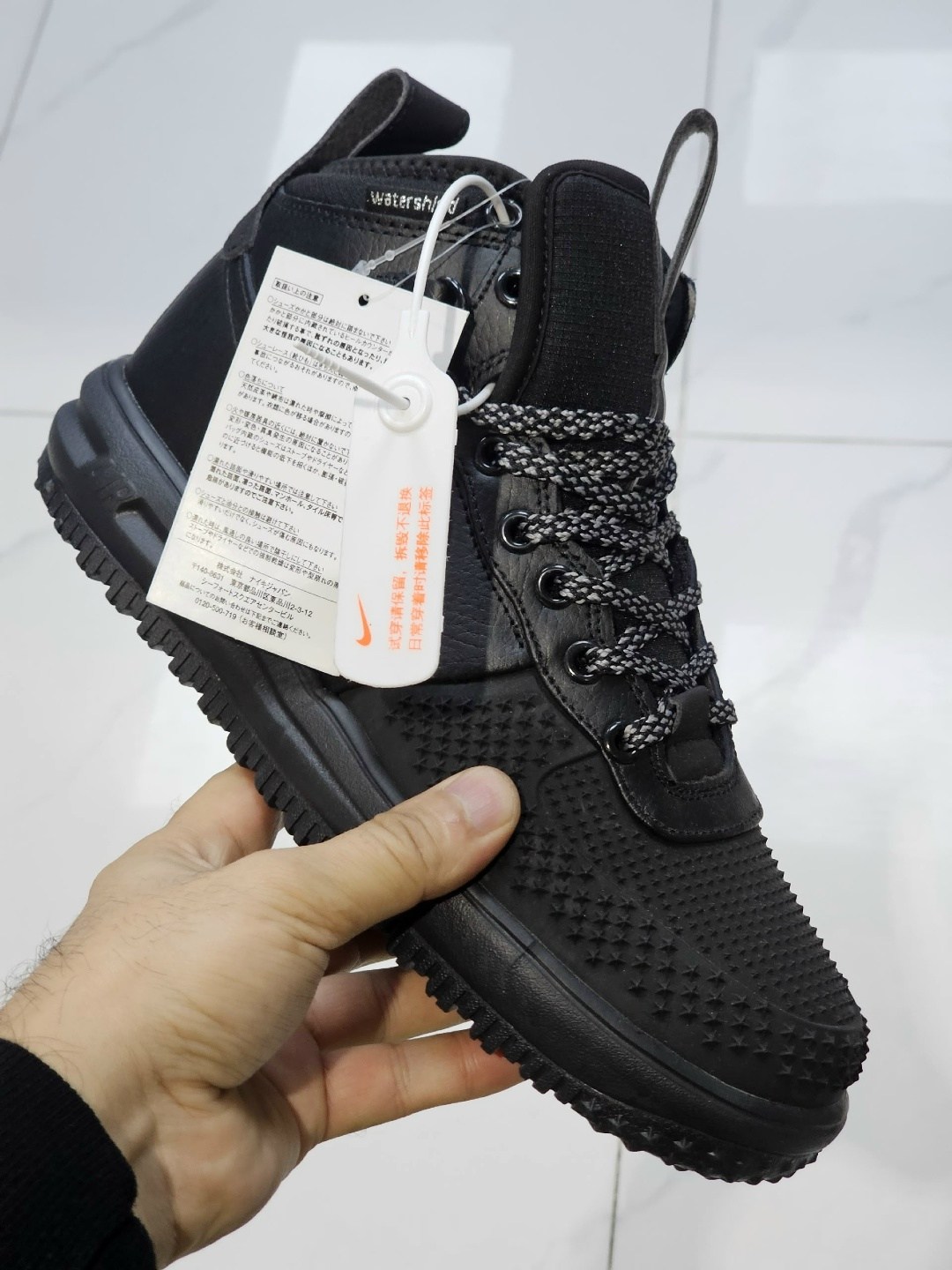 кроссовки nike lunar force 1 duckboot,кроссовки зимние nike lunar force 1 duckboot,кроссовки nike lunar force 1 duckboot цвет серый,кроссовки nike lunar force 1 duckboot grey с мехом,nike lunar force