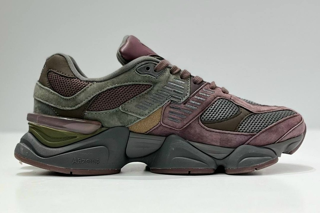 кроссовки new balance 9060,кроссовки new balance,кроссовки new balance 9060 truffle бордовые с графитовым,new balance 9060,кроссовки