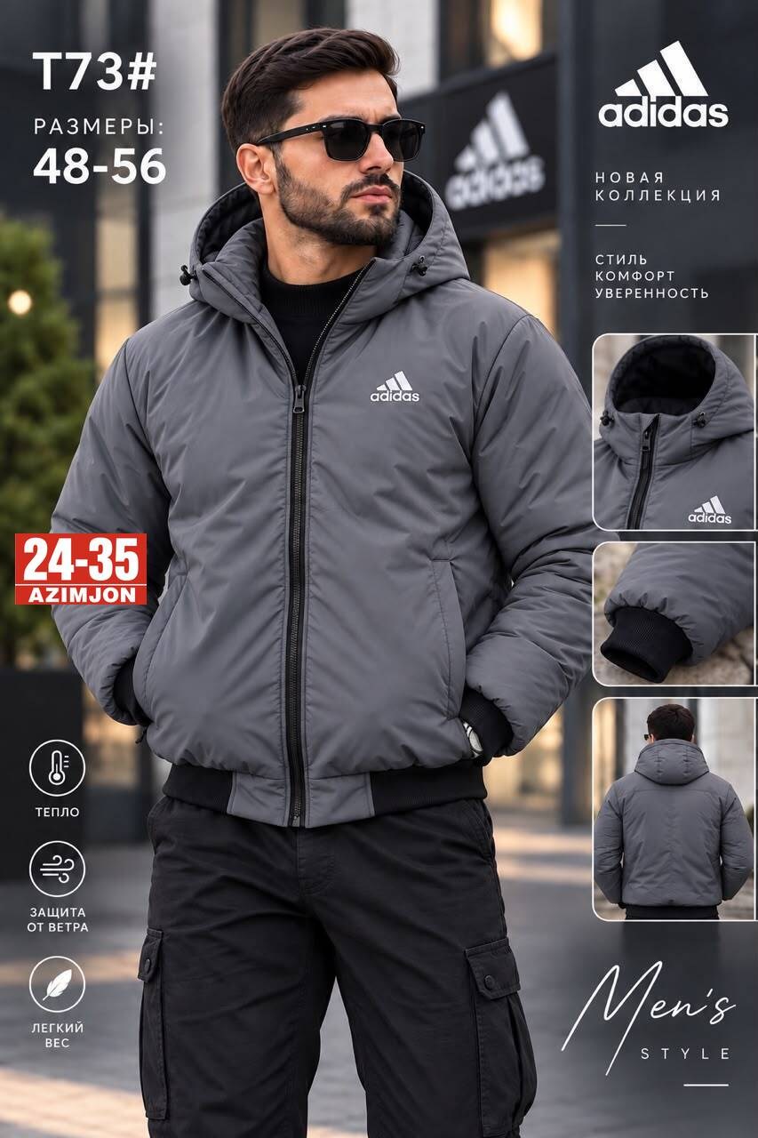 куртка мужская adidas,двухсторонняя куртка адидас,зимняя мужская куртка,куртка,куртка двухсторонний