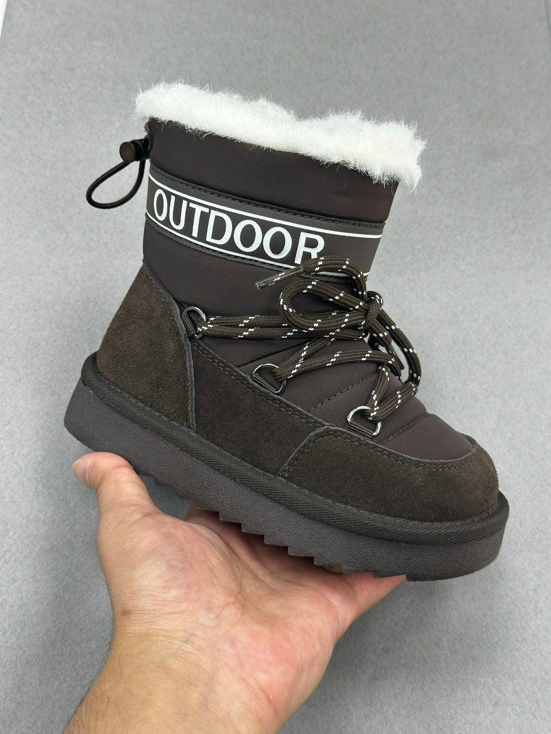,луноходы женские,зимние сапоги,зимняя ,детские зимние ботинки icon nylon moon boot коричневый