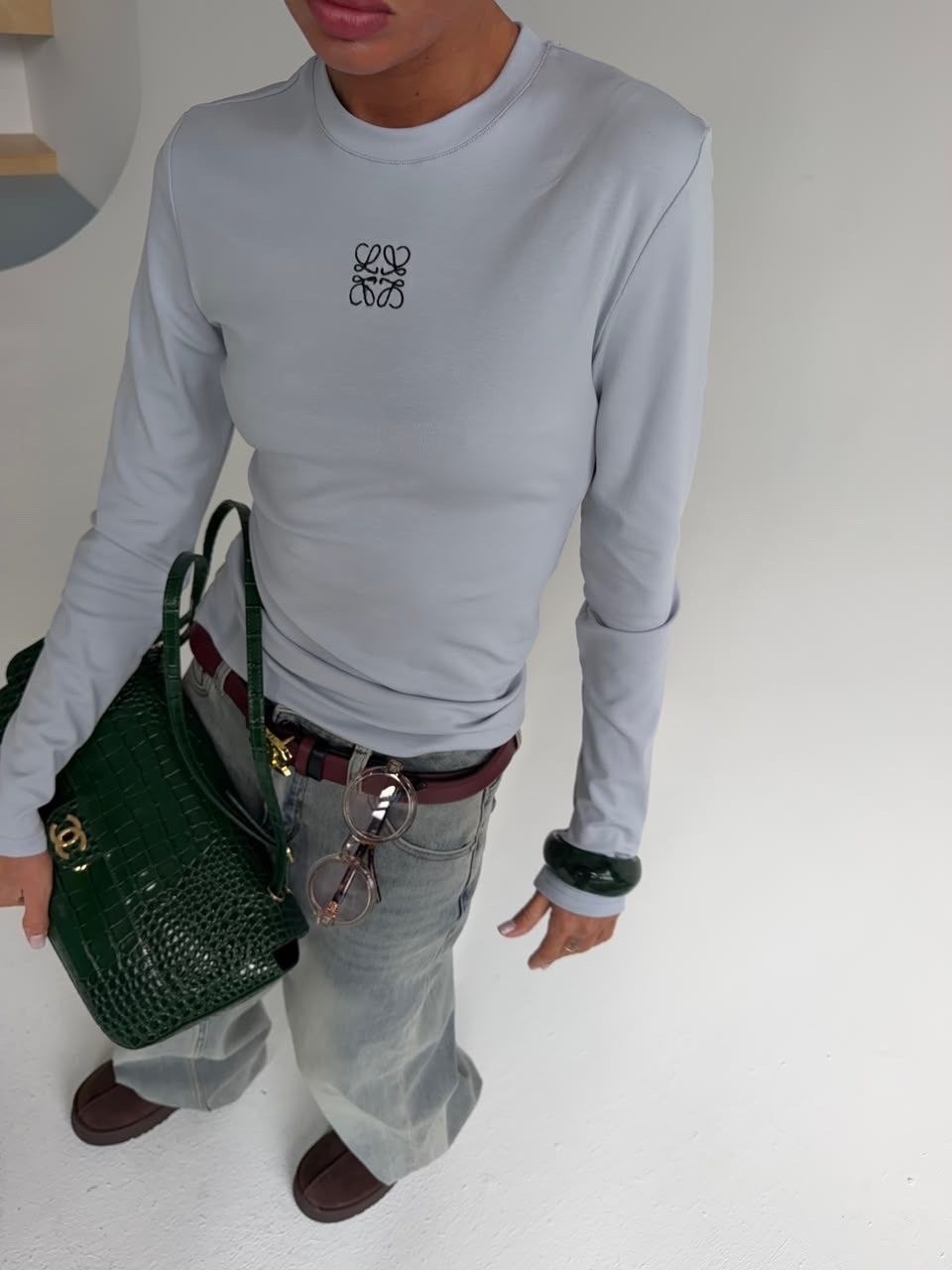 лонгслив loewe,лонгслив,лонгслив женские,лонгслив приталенный,женская кофта