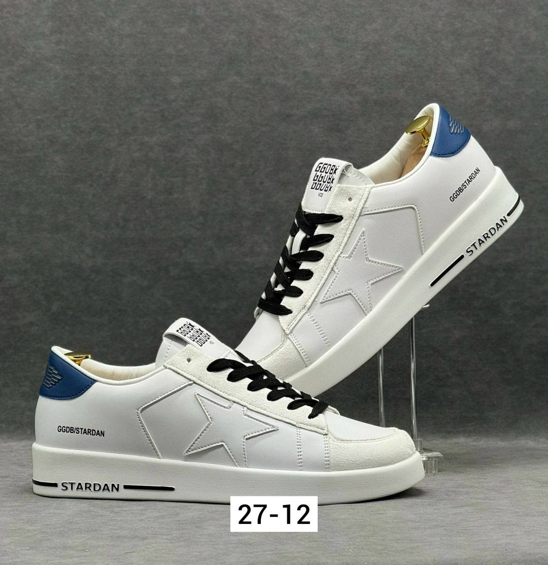 кроссовки golden goose stardan,кроссовки golden goose,кеды golden goose,golden goose stardan black and white sneakers,кеды мужские golden goose deluxe brand 134797 white